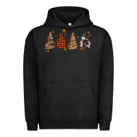 Pigment Black howdy christmas trees Urban Hoodie - MaliasSmallBusiness