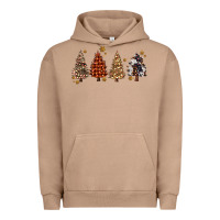 Pigment Burro howdy christmas trees Urban Hoodie - MaliasSmallBusiness