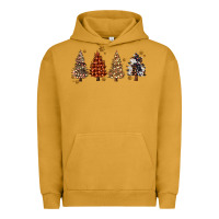Pigment Peanut Butter howdy christmas trees Urban Hoodie - MaliasSmallBusiness