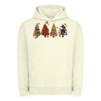 Pigment Pistachio howdy christmas trees Urban Hoodie - MaliasSmallBusiness