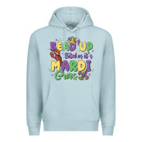 Blue Mist bead up bitches it's mardi gras Premium Hoodie - MaliasSmallBusiness