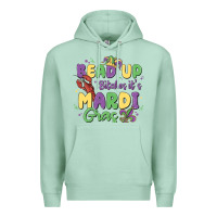 Seafoam bead up bitches it's mardi gras Premium Hoodie - MaliasSmallBusiness