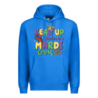 True Royal bead up bitches it's mardi gras Premium Hoodie - MaliasSmallBusiness