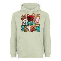 Matcha 'tis the season baseball game Heavyweight Hoodie - Jasminsmagicworld