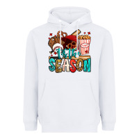 White 'tis the season baseball game Heavyweight Hoodie - Jasminsmagicworld