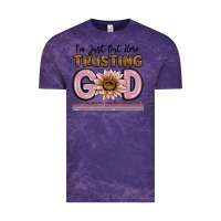 Cloud Purple im just out here trusting god Vintage Tee - MaliasSmallBusiness