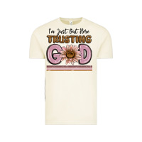 Vintage Arctic im just out here trusting god Vintage Tee - MaliasSmallBusiness