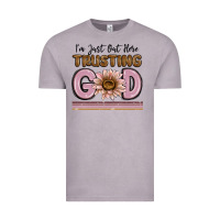 Vintage Zinc im just out here trusting god Vintage Tee - MaliasSmallBusiness