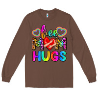 Chestnut free mom hugs Long Sleeve Tee - Zillion Design Studio