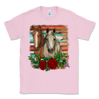 Horses With Roses Classic Tee | Teevron