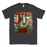 Smoke horses with roses Classic Tee - RanaPortraitStore