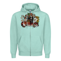 Seafoam farm life Zipper Hoodie - SublimationCraftShop