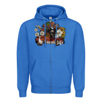 True Royal farm life Zipper Hoodie - SublimationCraftShop