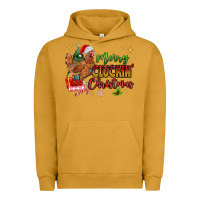 Pigment Peanut Butter Merry Cluckin' Christmas Urban Hoodie - MaliasSmallBusiness