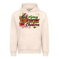 Sandshell Merry Cluckin' Christmas Urban Hoodie - MaliasSmallBusiness