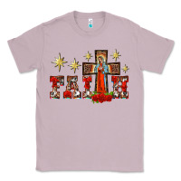 Lilac faith our lady of guadalupe cross Classic Tee - BarkalooDesign