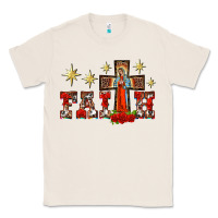 Natural faith our lady of guadalupe cross Classic Tee - BarkalooDesign