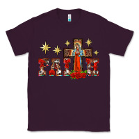 Plum faith our lady of guadalupe cross Classic Tee - BarkalooDesign