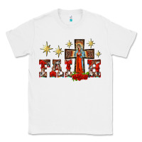 White faith our lady of guadalupe cross Classic Tee - BarkalooDesign