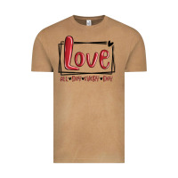 Vintage Camel love all day every day hearts Vintage Tee - MaliasSmallBusiness