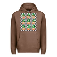 Chestnut boujee checker board leprechaun Premium Hoodie - MaliasSmallBusiness