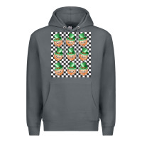 Rock boujee checker board leprechaun Premium Hoodie - MaliasSmallBusiness