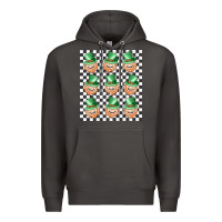 Smoke boujee checker board leprechaun Premium Hoodie - MaliasSmallBusiness
