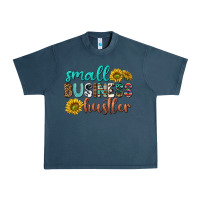 Midnight Navy small business hustler Urban Heavy Tee - texasbilliewilder