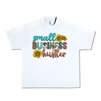 White small business hustler Urban Heavy Tee - texasbilliewilder