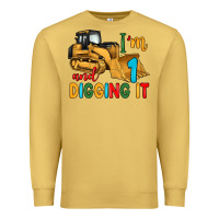 I'm 1 And Digging It Premium Sweatshirt | Teevron