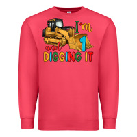 Cardinal i'm 1 and digging it Premium Sweatshirt - Artiststas