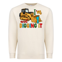 Sandshell i'm 1 and digging it Premium Sweatshirt - Artiststas