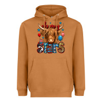 Meerkat oh my stars 4th of july shaggy cow Heavyweight Hoodie - Jasminsmagicworld