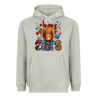Moon Dust oh my stars 4th of july shaggy cow Heavyweight Hoodie - Jasminsmagicworld