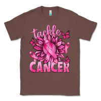 Chestnut Tackle Cancer with Sunflower Classic Tee - texasbilliewilder
