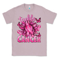 Lilac Tackle Cancer with Sunflower Classic Tee - texasbilliewilder