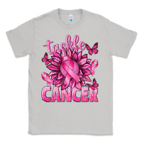 Moon Dust Tackle Cancer with Sunflower Classic Tee - texasbilliewilder