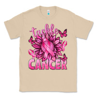 Mushroom Tackle Cancer with Sunflower Classic Tee - texasbilliewilder