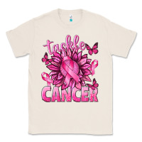 Natural Tackle Cancer with Sunflower Classic Tee - texasbilliewilder