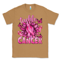 Toasted Coconut Tackle Cancer with Sunflower Classic Tee - texasbilliewilder