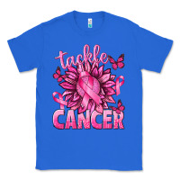 True Royal Tackle Cancer with Sunflower Classic Tee - texasbilliewilder