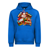 Cobalt christmas cassette tapes Urban Hoodie - MaliasSmallBusiness