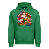 Emerald christmas cassette tapes Urban Hoodie - MaliasSmallBusiness