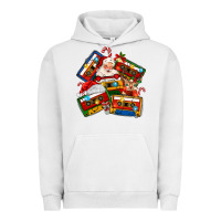 Pigment Lunar Rock christmas cassette tapes Urban Hoodie - MaliasSmallBusiness