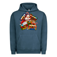 Christmas Cassette Tapes Urban Hoodie | Teevron