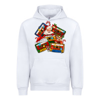 White christmas cassette tapes Urban Hoodie - MaliasSmallBusiness