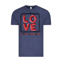 Vintage Denim love all day every day Vintage Tee - MaliasSmallBusiness