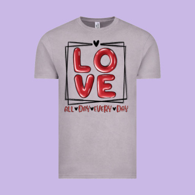 Vintage Tee love all day every day