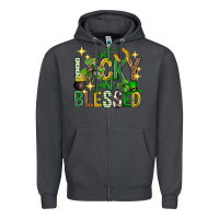 Smoke Not lucky just blessed st. patricks day Zipper Hoodie - Neo Western
