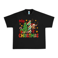 Black my first christmas Urban Heavy Tee - Zillion Design Studio